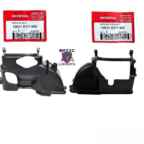 cover blok mesin blok piston beat karbu lama KVY scoopy karbu spacy karbu atas bawah set cover kipas