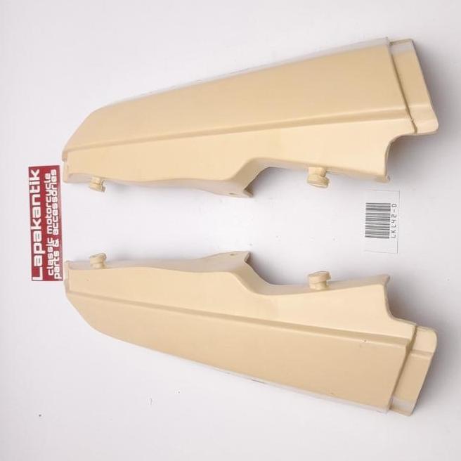 Honda Cover Body Belakang Cover Cream Win-100 Win 100 Samping
