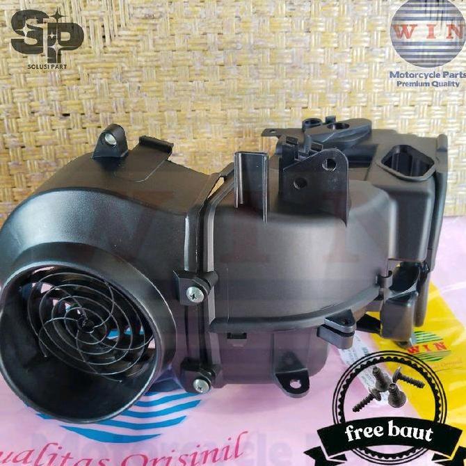 COVER MESIN+COVER KIPAS BEAT FI ,VARIO 110 FI STATER KASAR COVER MESIN BEAT FI PNP SPACY, SCOPY FI S