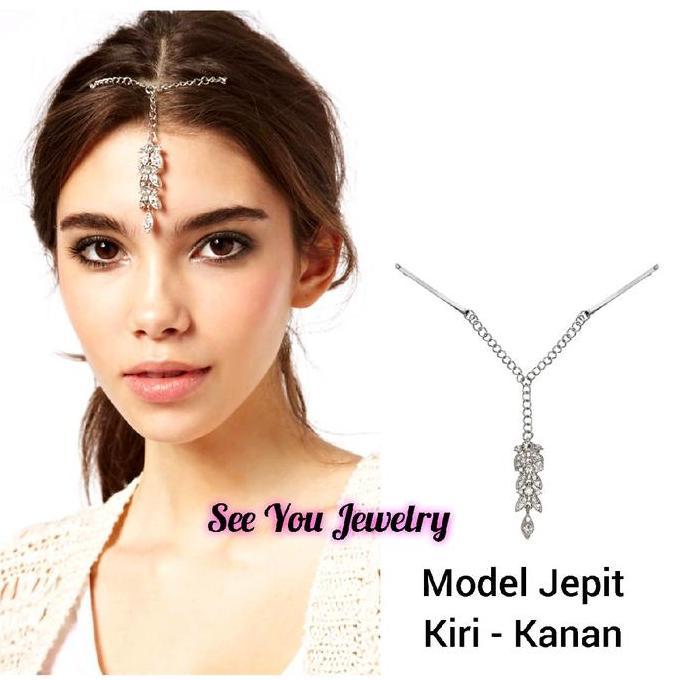 JEPIT RAMBUT / HEADCHAIN / HEADPIECE WANITA BELLY DANCE / TARI INDIA
