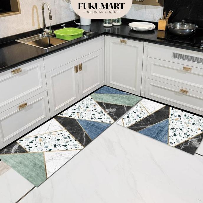 Keset Diatomite 2 in 1 Keset Dapur Diatomite 2in1 Keset Kaki Anti Slip