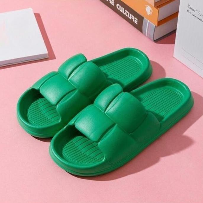 OKAIDO OFFICIAL Sandal Slop Wanita Cewek Perempuan Korea Style EVA Kekinian Sendal Karet Jelly
