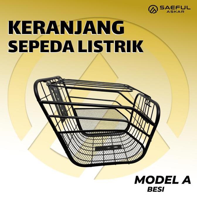 Promo Keranjang Depan Sepeda Listrik Diskon
