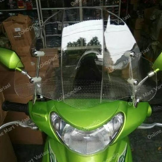 Promo Visor alpha kaca tameng depan winsil universal vario beat mio scoopy Diskon