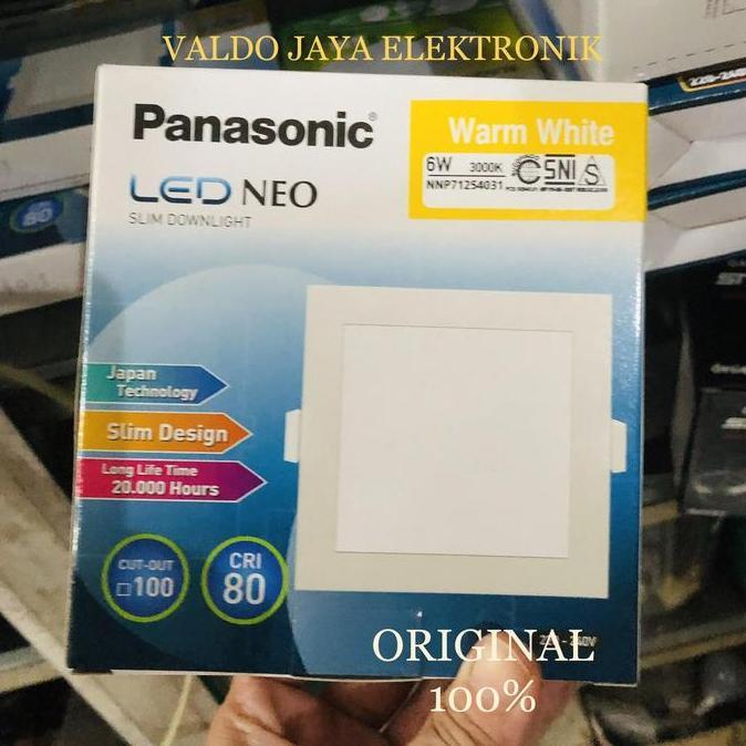 PANASONIC DOWNLIGHT LED NEO 6W NNP71254 KOTAK PANASONIC LED INBOW PROMO