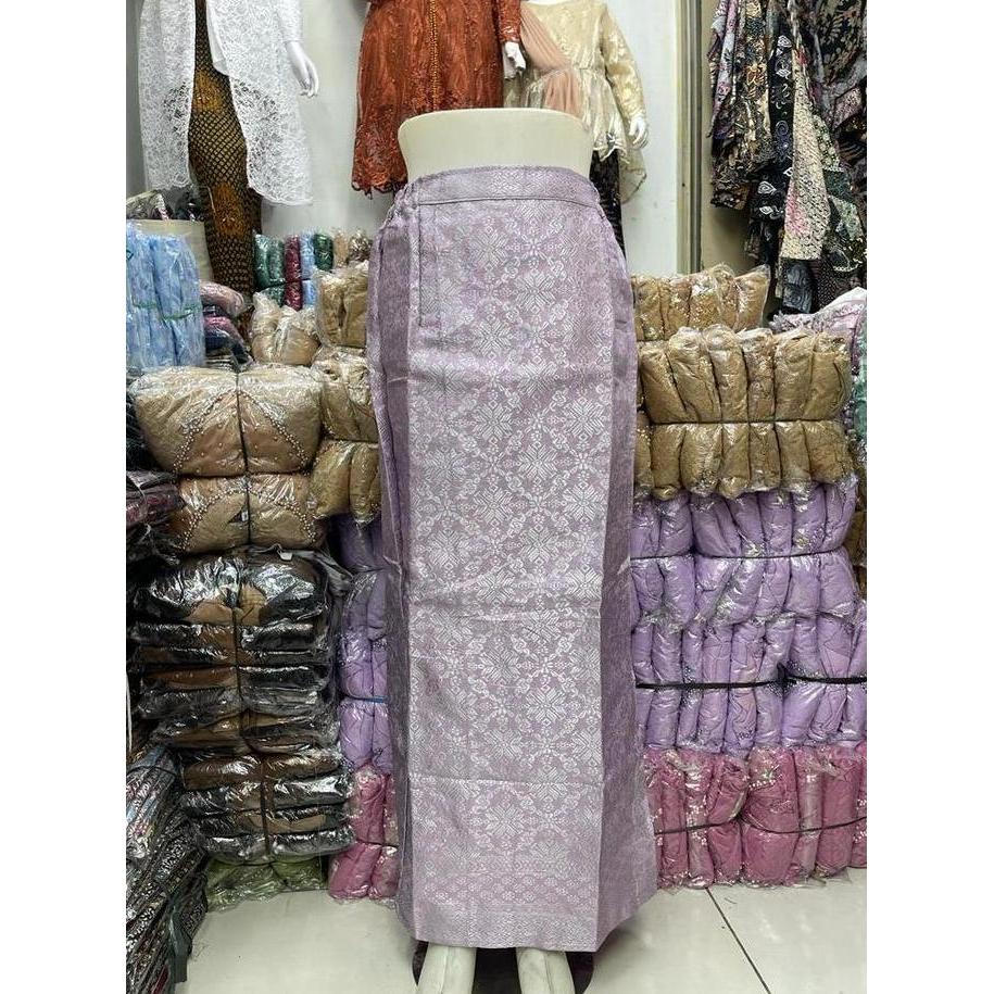 Rok Instan Songket / Rok Span Instan Songket Bawahan Kebaya LJ