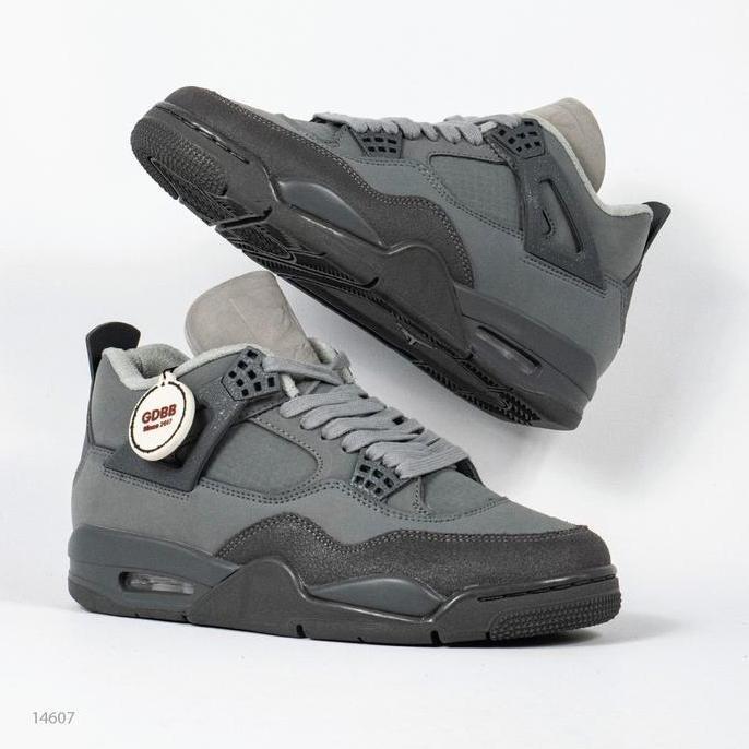 Sepatu Air Jordan 4 SE Paris Olympics Wet Cement Grey Sneakers Authentic