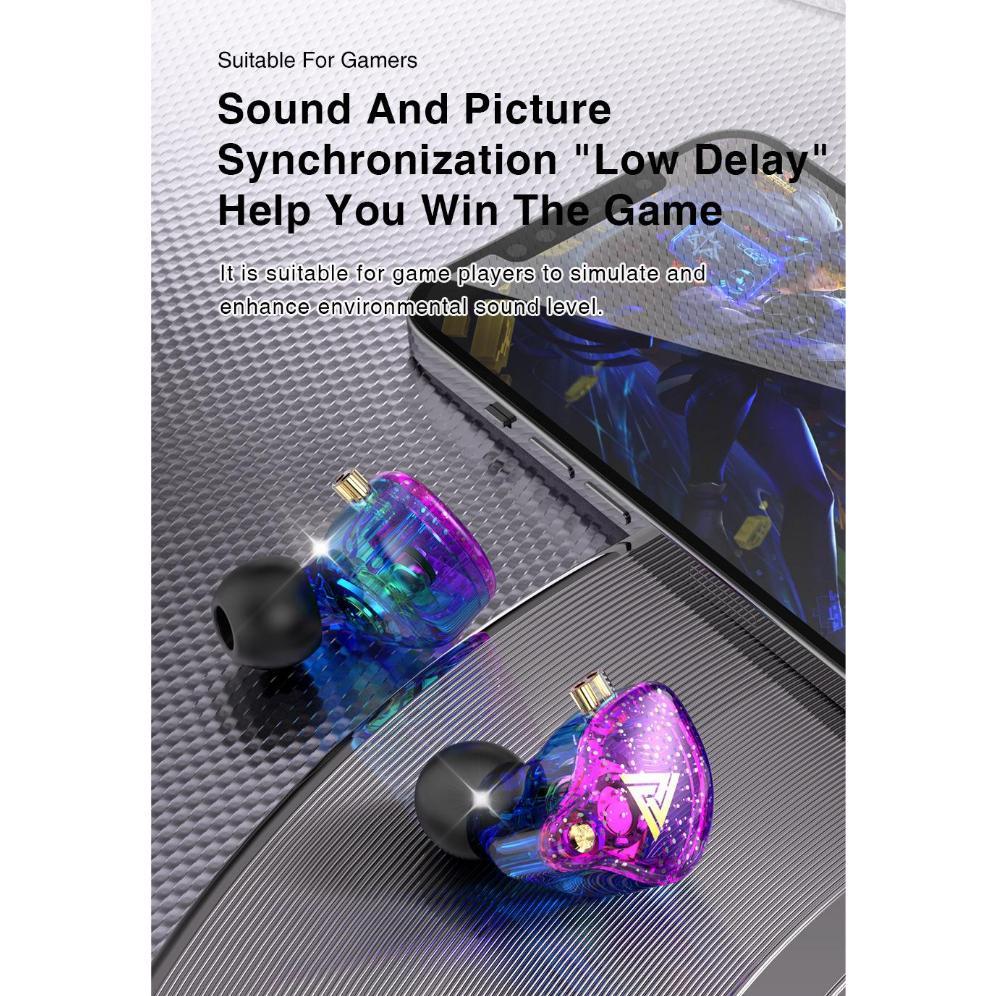 Promo Terbaru Qkz Ak6 Ak6 Pro Ak6 Max Di Earphone Hifi Audiophile Subwoofer Headphone Dengan Mic Hi 