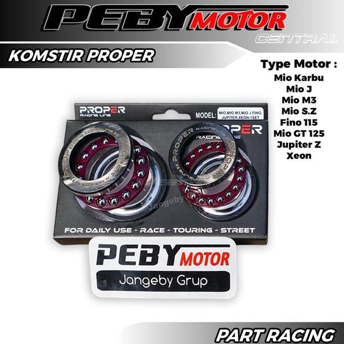 Promo Komstir PROPER Mio Soul Karbu Mio S.Z.J Soul GT 115 125 Fino 125 Jupiter Z ORIGINAL Diskon