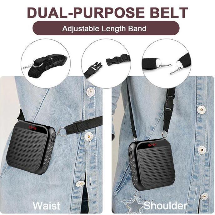 Megaphone mini portable Penguat Suara Speaker Megaphone with mikrofon