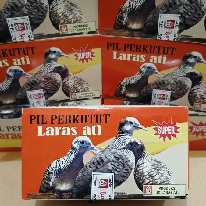 SUPER HEMAT - PIL LARASATI 1PACK PIL LARAS ATI PERKUTUT SEHAT GACOR MANGGUNG GACOR