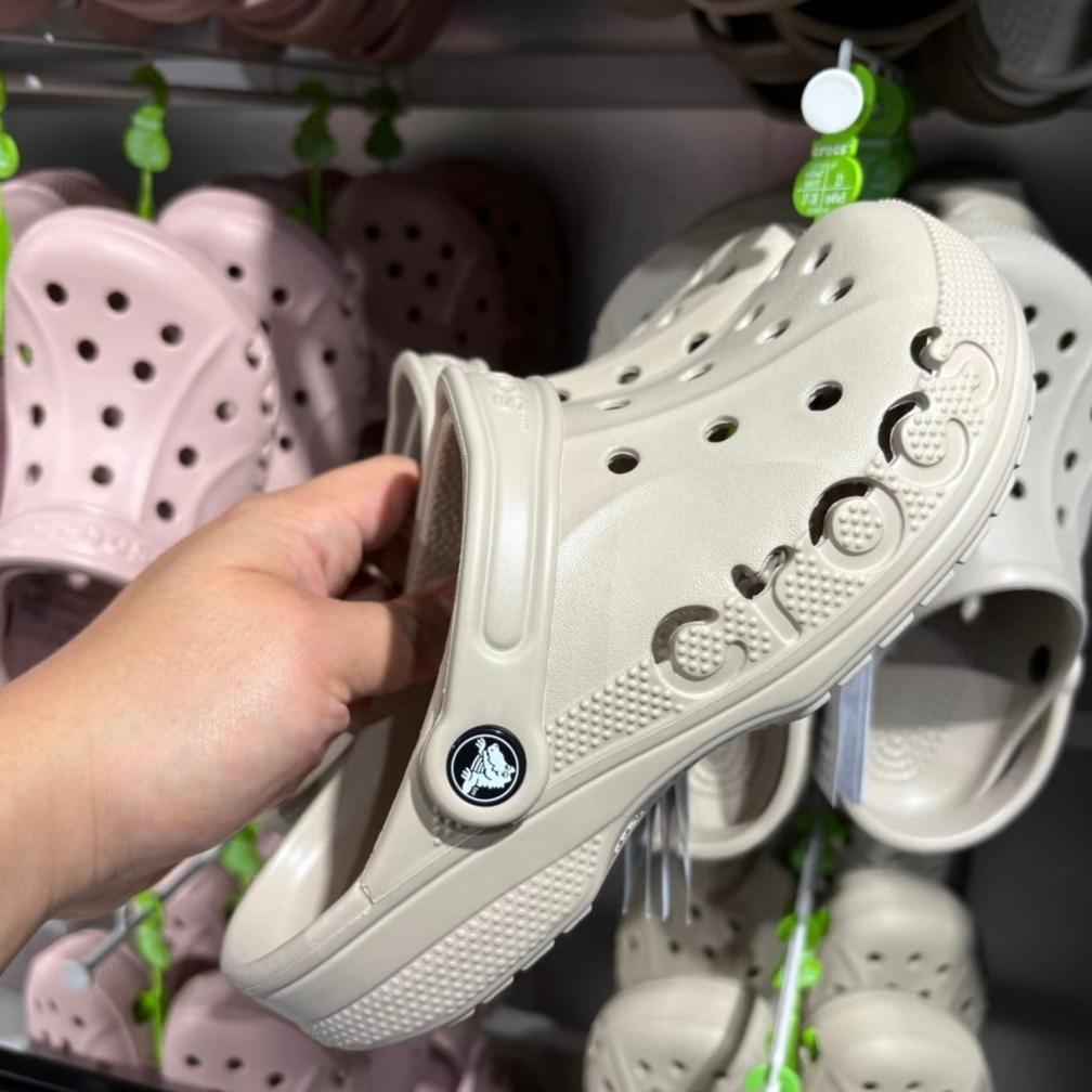 big promo sandal crocs baya clog wanita pria sepatu karet empuk anti slip nyaman ringan model kekini