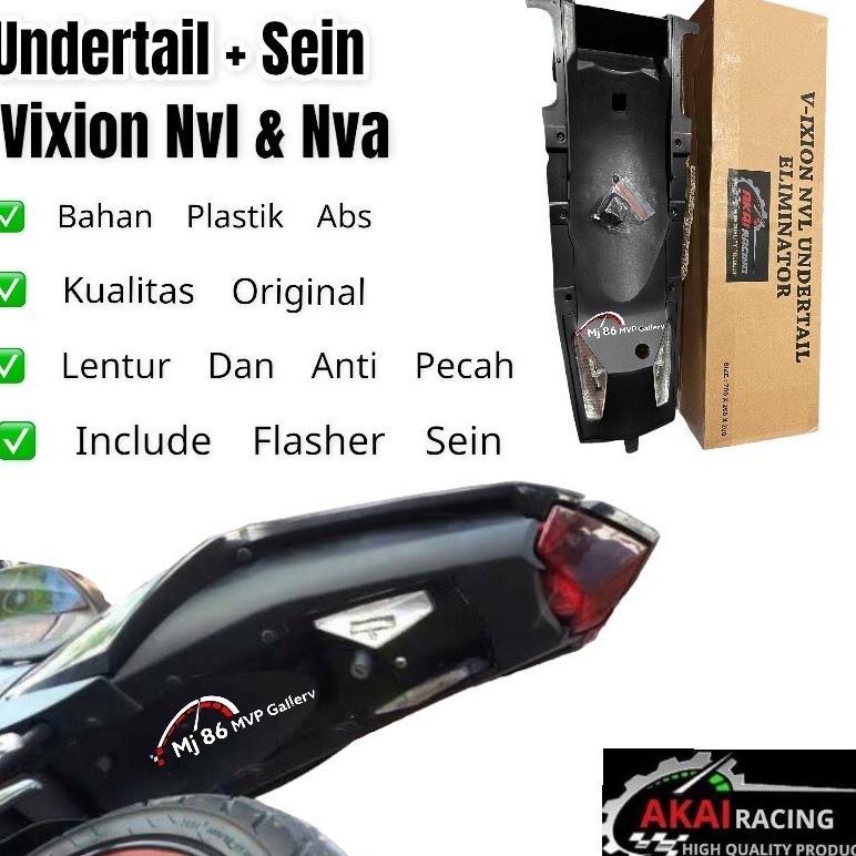 AKAI Racing Undertail Fender Sein LED Vixion 2013-2015 Selancar Vixion Nvl / Advance