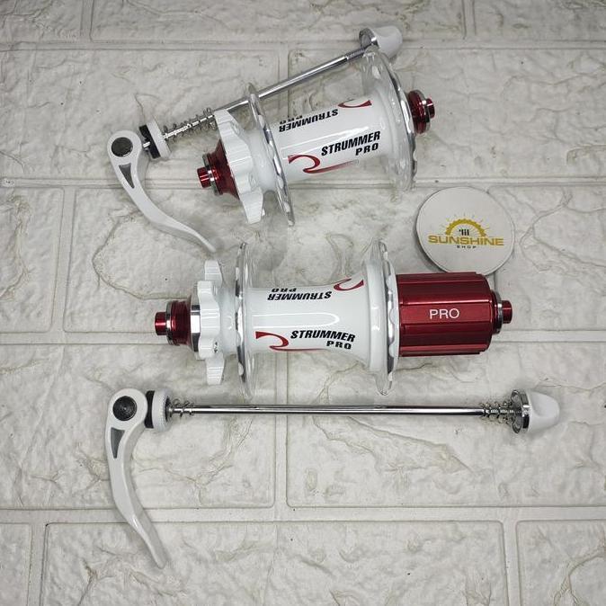 Hub Freehub 32H STRUMMER PRO Suara Jangkrik Disc Brake 6 Bolt Alloy Super Ringan