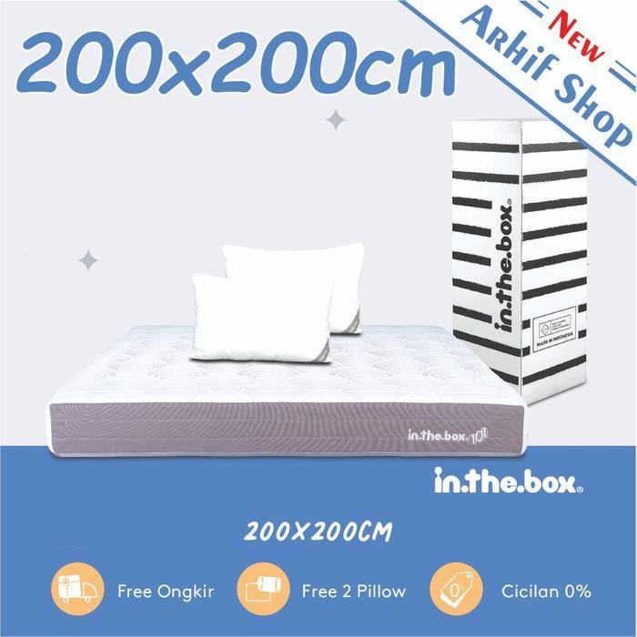 SPRINGBED inthebox 101 200x200x24(Super King) KASUR IN THE BOX