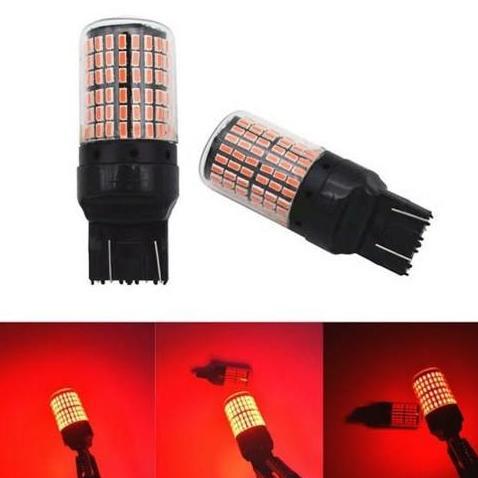 KANJALO LAMPU STOP MOBIL T20 7443 144 LED SUPER BRIGHT I LAMPU LED STOP I BOHLAM STOP LED T20 REM MO