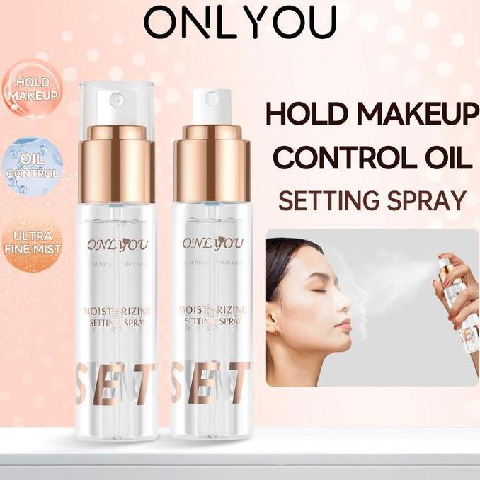 BIG SALE - ONLYOU Moisturizing Makeup Setting Spray Long Lasting Oil Control Matte Mist Hydrating Mo