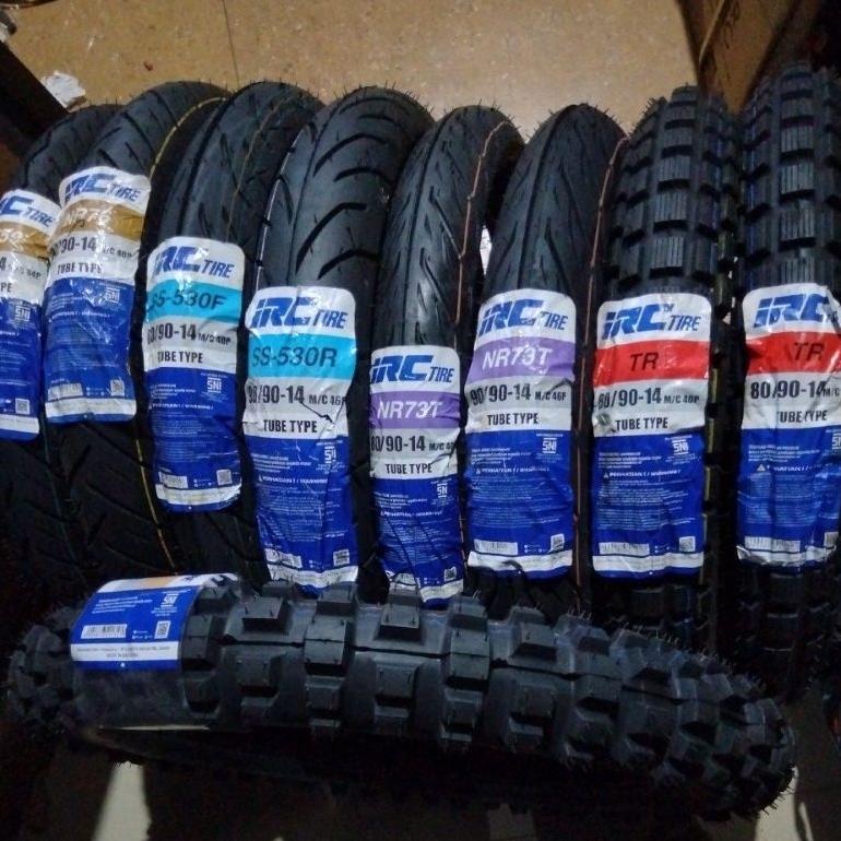 Ban IRC Ring 14 Matik Uk (70/90) (80/90) (90/90) TubeType (Bukan Tubles) Ring14 NR73T SS530R SS 530 