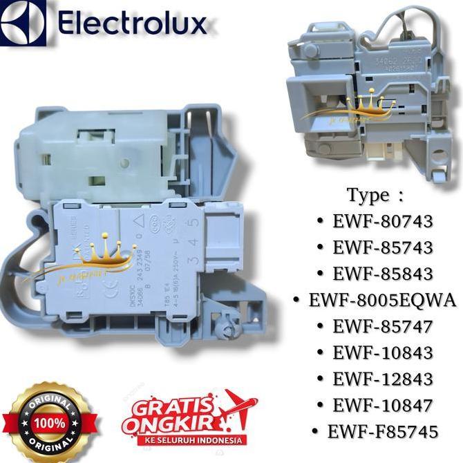 Door Lock Switch Pintu Mesin Cuci Electrolux Ewf10843 Ewf85743 Ewf80473