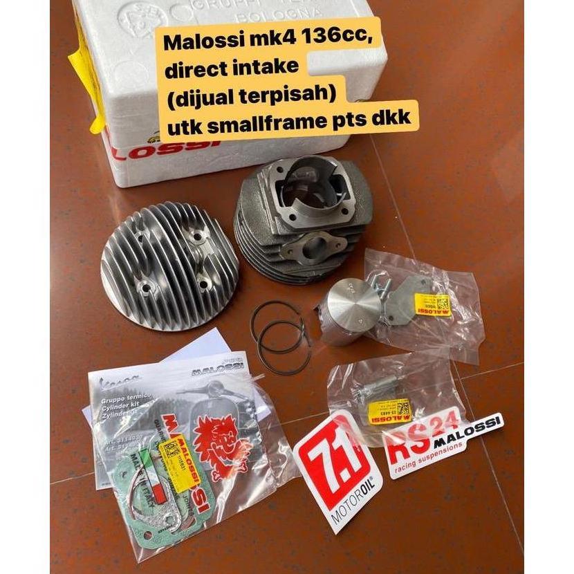 Blok set malossi MK4 - 136cc utk PTS dkk Terlaris