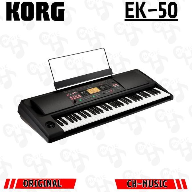 TERBARU KORG EK50 EK-50 EK 50 KEYBOARD PAKET