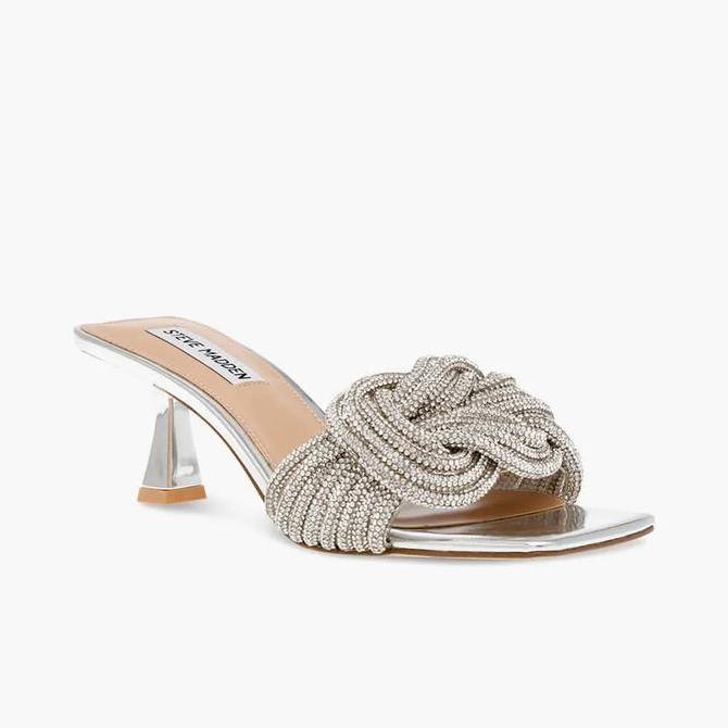 Ready STEVE MADDEN NATTY SVMNATTY751 Original Sandal Wanita - Silver