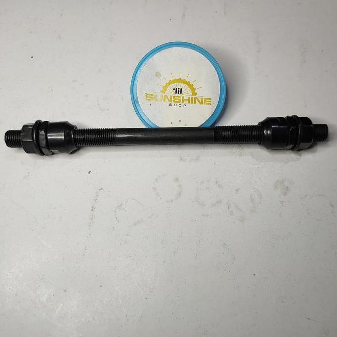 As Hub Bos Roda Belakang Single Speed 165mm x 9.3mm Sepeda Anak Onthel BMX POLO Black