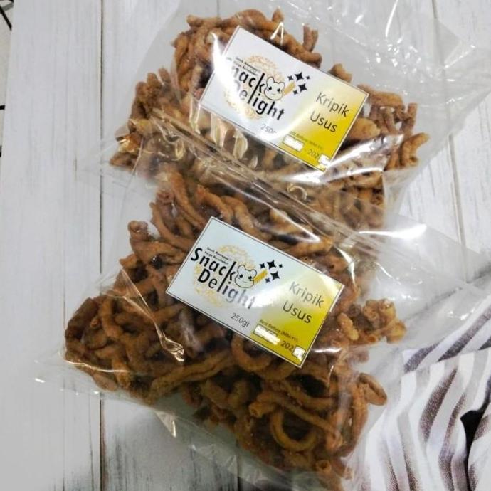 kripik usus ayam /kripik usus goreng tepung 250gr