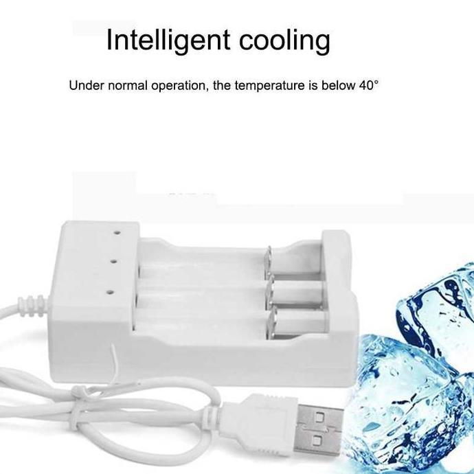 CHARGER BATERAI AA / AAA CAS BATU BATRAI USB CASAN BATRE