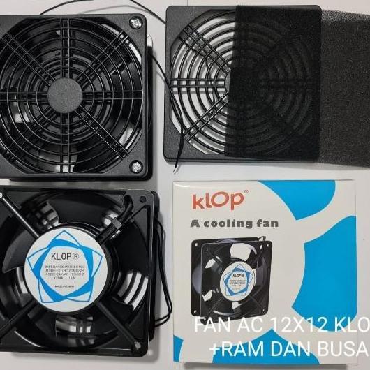 KOQOZIE kipas 12x12 ac 220volt winner