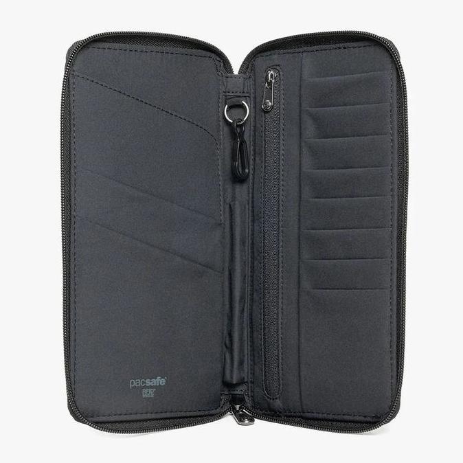 Ready Pacsafe RFIDsafe RFID Blocking Travel Wallet Dompet Pria - Black