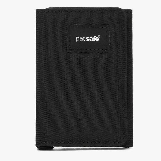 Ready Pacsafe RFIDsafe RFID Blocking Trifold Wallet Dompet Pria - Black