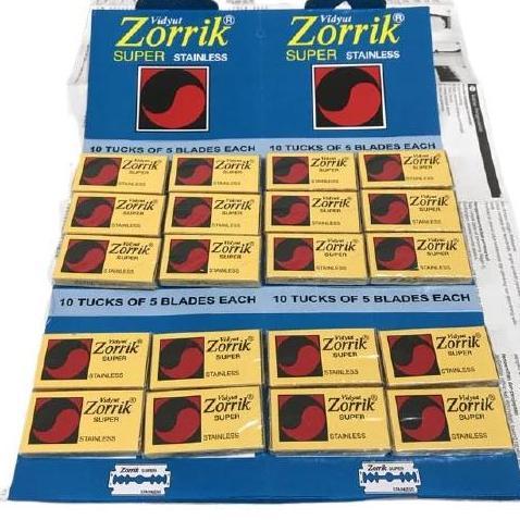 SILET ZORRIK SUPER STAINLESS - Silet Barber