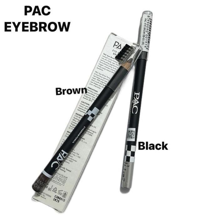 TERMURAH - PAC EyeBrow Pencil EB 01 Black ,EB Brown