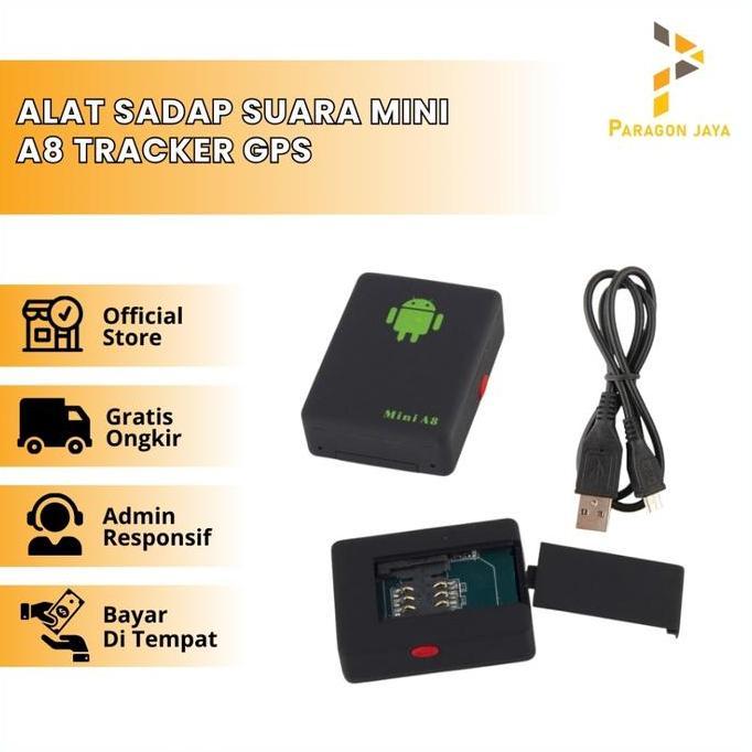 ZCXVC GPS Tracker  Mini A8 Tracker GPS / Alat Lacak GPS