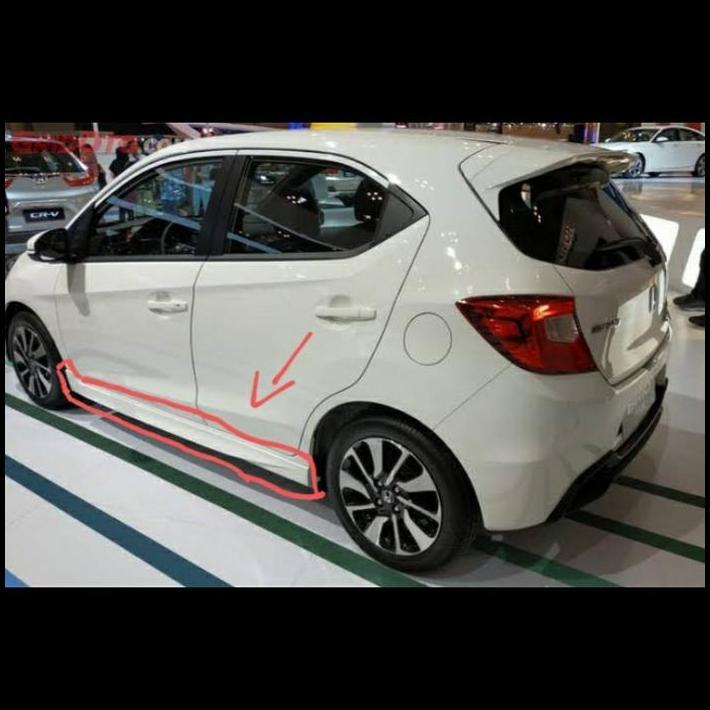 TERBARU LIST COVER BAWAH PINTU SIDE SKIRT HONDA BRIO RS GEN 2 ORIGINAL 