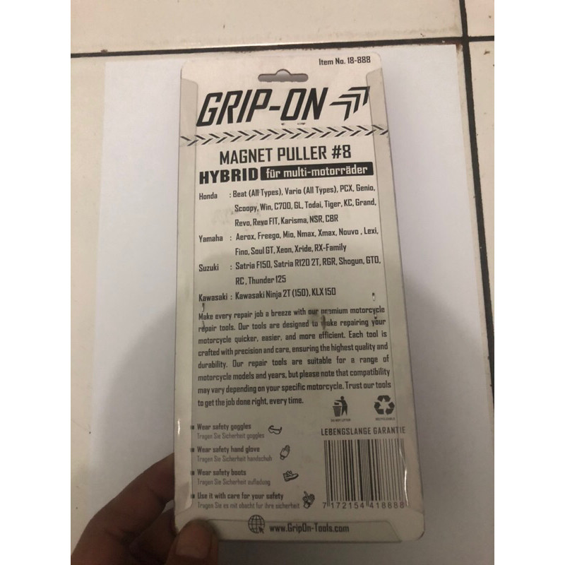 Treker Magnet Motor No.8 Multifungsi / Magnet Puller No.8 Serbaguna