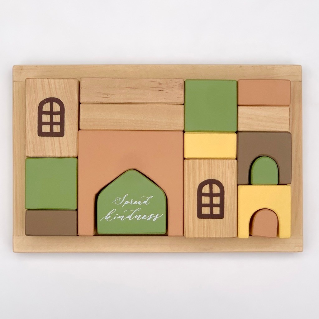 Lettering and Life Mosque Building Blocks