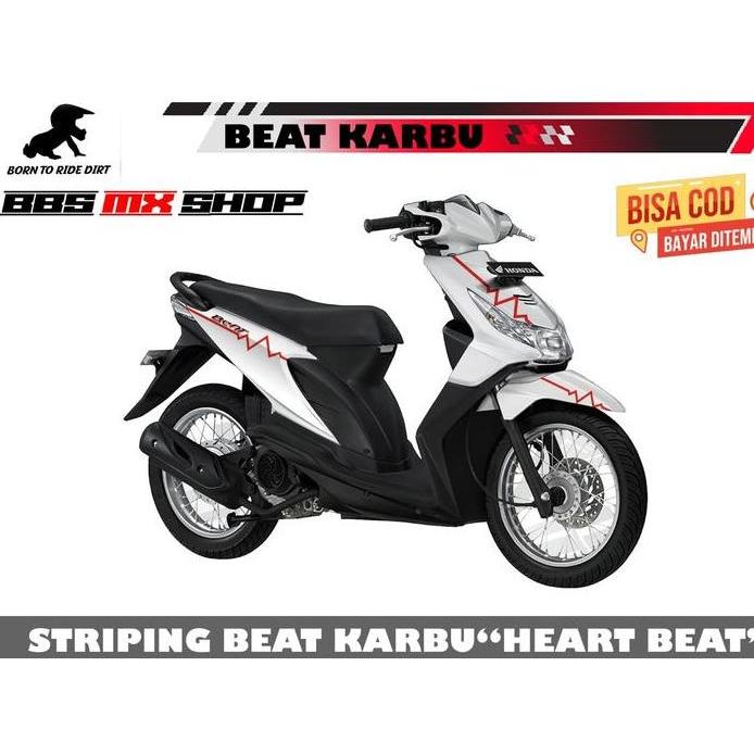 STRIPING BEAT KARBU HEART BEAT Motorcycle