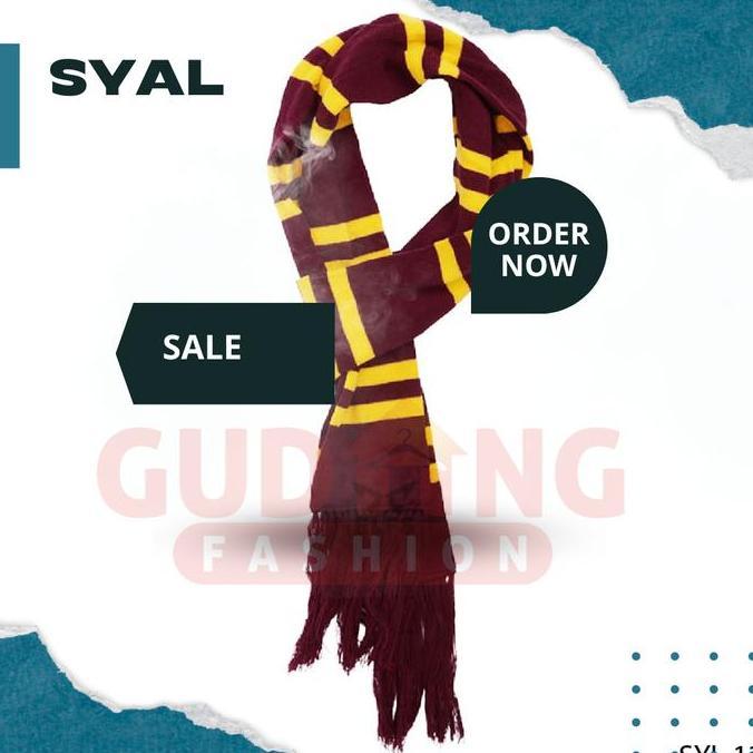 Syal Leher Wanita Rajut Polos - SYL 17