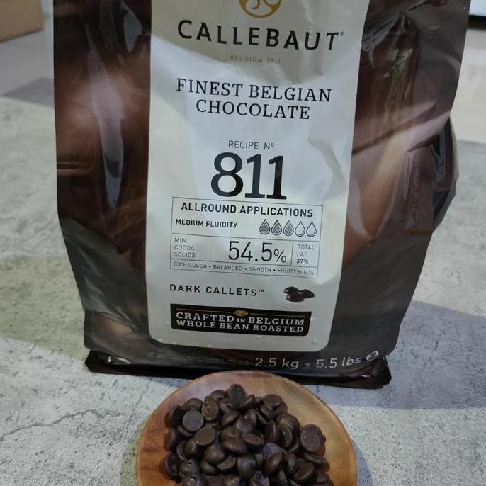 CALLEBAUT 811 DARK CHOCOLATE 54.5 % - 500 Gr