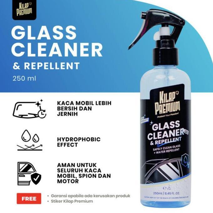 Kilap Premium Glass Cleaner - Perawatan Motor dan Helm