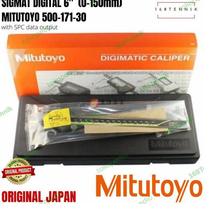 Sigmat Digital Caliper 6 inch MITUTOYO 500-171-30 / Sigmat 150MM