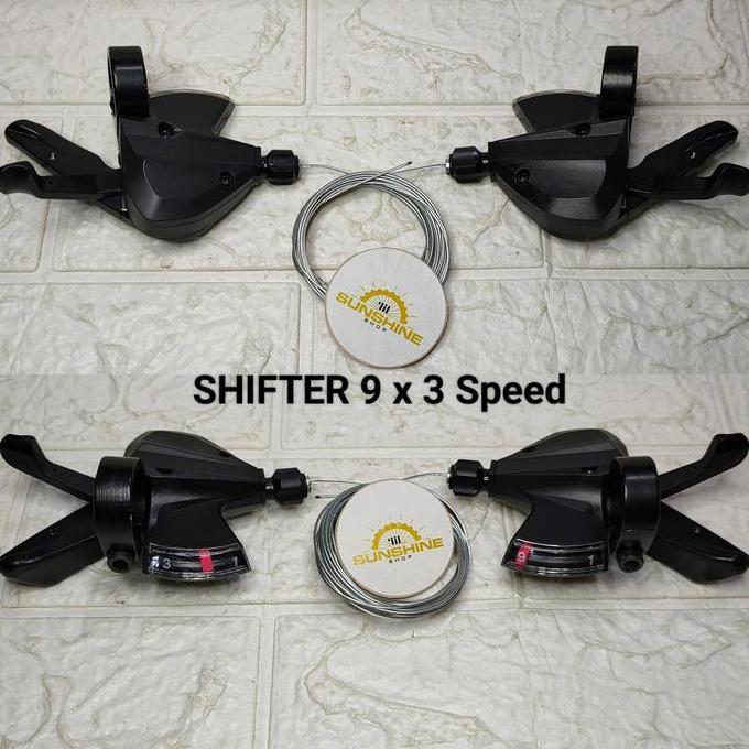 Shifter 9 x 3 Speed RRT Sepeda MTB Federal