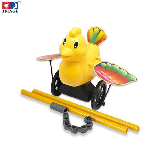 image toys mainan animal race chicken w/ squeak sound
