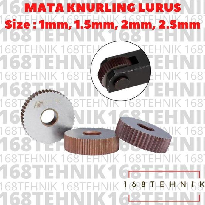 MATA KNURLING LURUS 3.0MM / MATA KARTEL 1 RODA / RODA KNURLING 3mm / Mata Knurling 3mm / Mata knurli