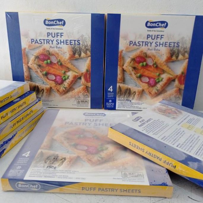 Bonchef Puff Pastry 750 gram isi 4 lembar | puff pastry | bonchef puff pastry
