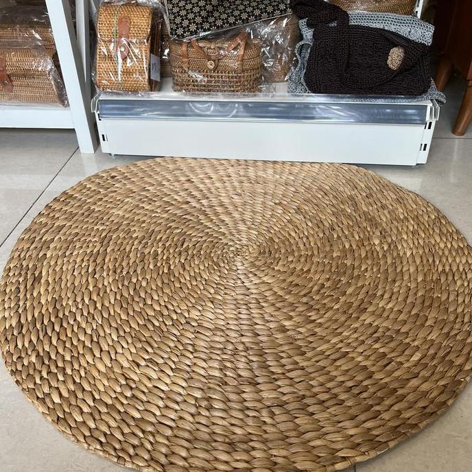 Ready Karpet Eceng Gondok / Karpet Enceng Gondok / Karpet Tikar Lantai
