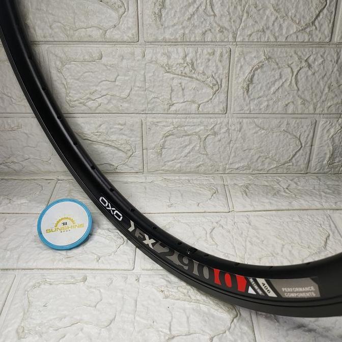 Velg Rims 20 OXO FX2900 Murni ETRTO 406 Lubang 36H Alloy Double Wall 3cm Ada Brake Line Valve AV Unt
