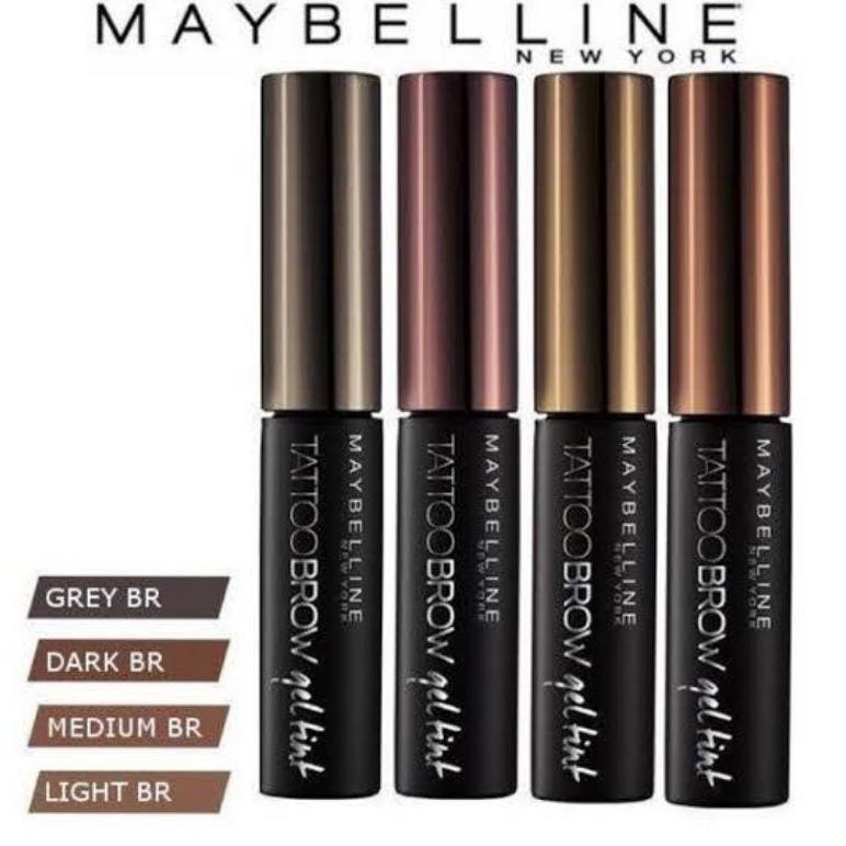 NEW Tattoo Brow Maybelline Tatto Brow Gel Tint Peel Off Eyebrow Tattoo Tato Alis Maybelline [terbaik